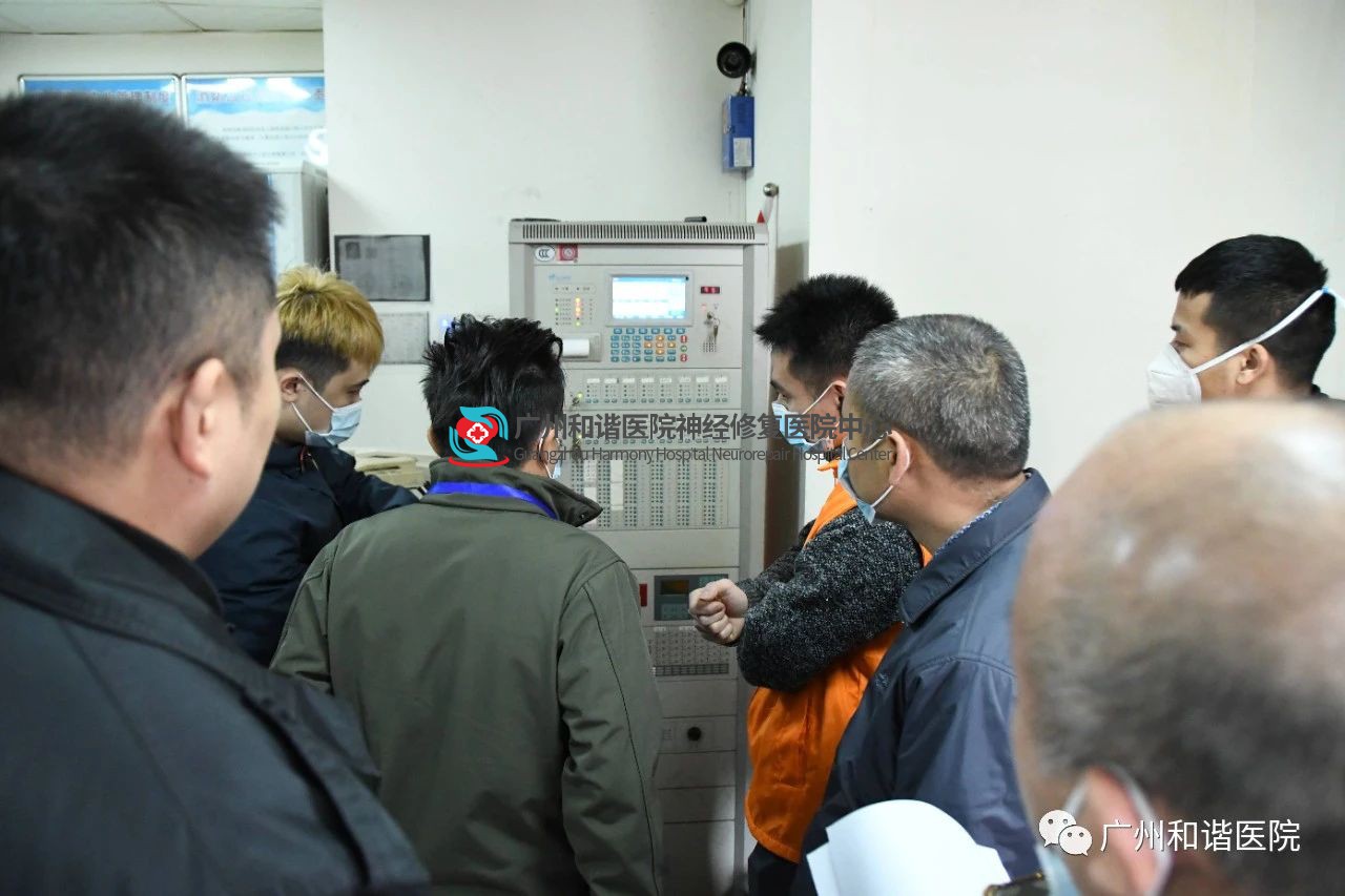广州华康医院组织开展自动化消防设施实训演练