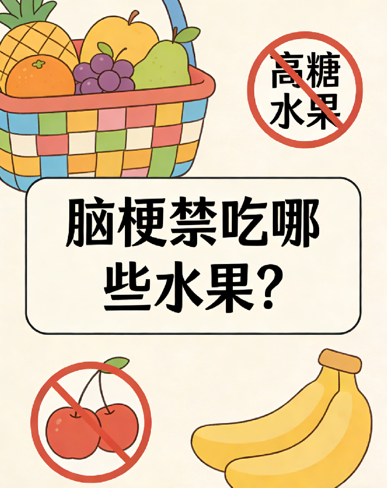 脑梗患者慎吃！这几类水果尽量少碰，别不当回事